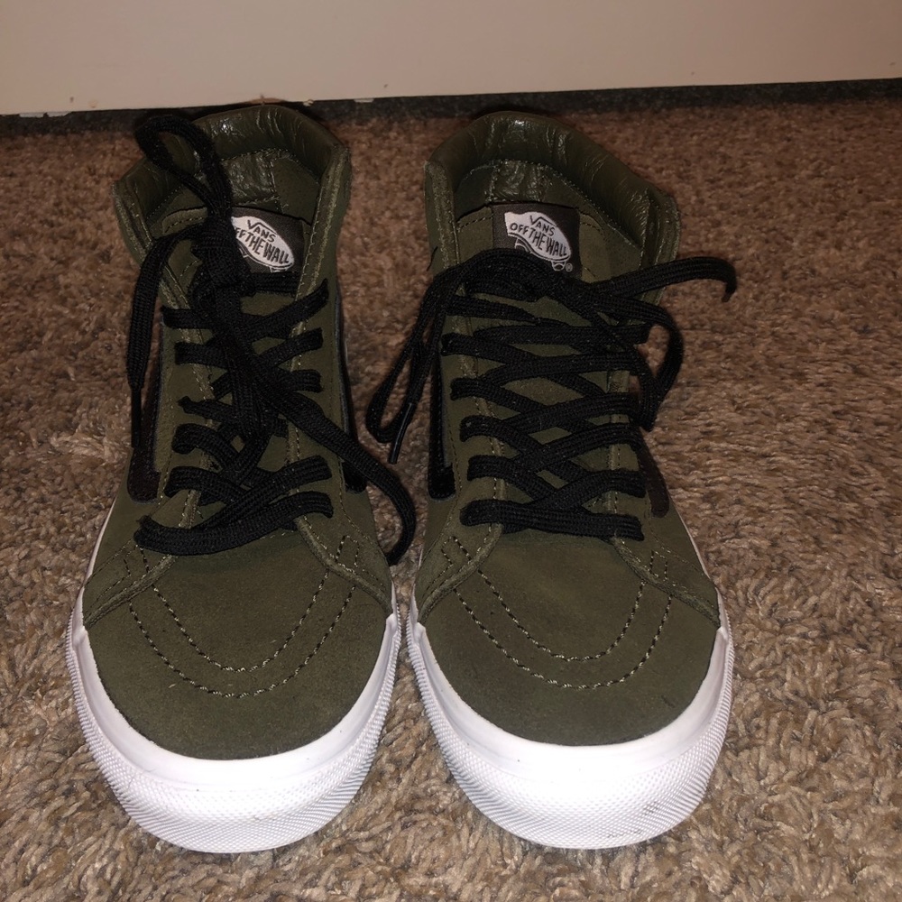 Olive green Vans